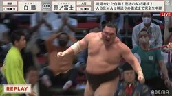 【画像】雄叫びをあげる白鵬