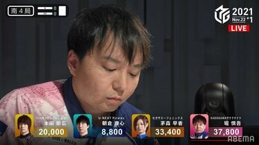 堀慎吾の“魔眼”が開く 人外の選択で個人3勝目 解説者も「説明がつか