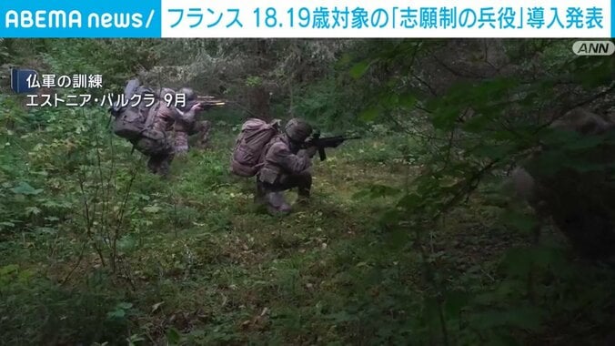 フランス軍の訓練