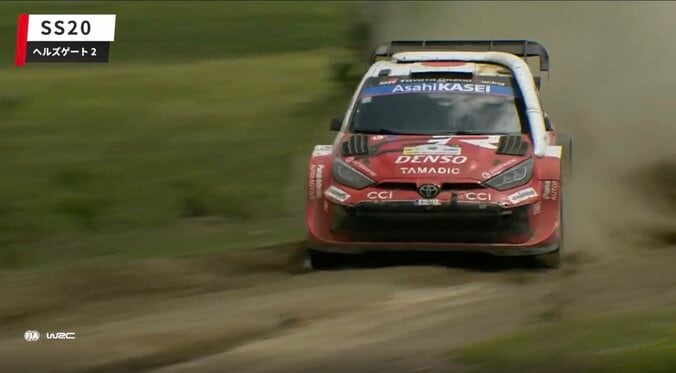 SS20、優勝を懸け最後のステージを疾走する勝田