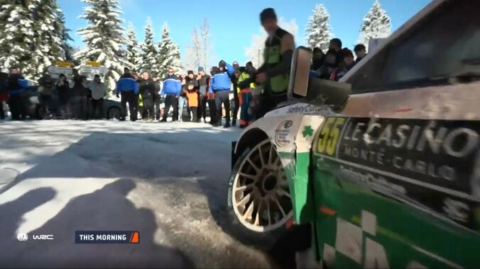 世界最速ラリー車、“凍った峠道”でガードレールに突っ込む衝撃アクシデント ドライバーはステアリングを叩き激昂…波乱の舞台裏 4枚目