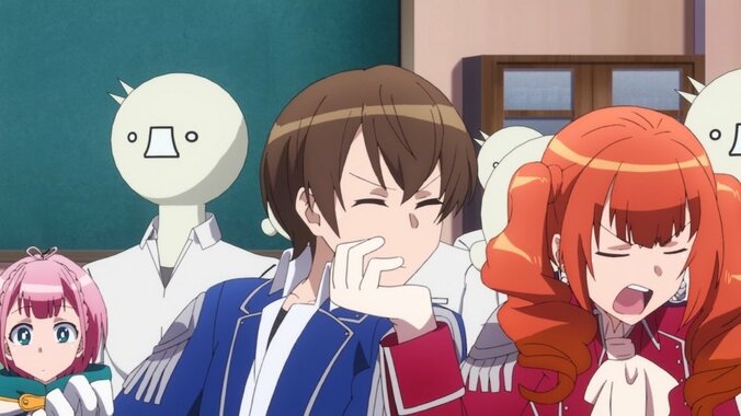 アニメ「通常攻撃が全体攻撃で二回攻撃のお母さんは好きですか？」第6話、先行カット解禁　授業参観でバチバチ？ 2枚目