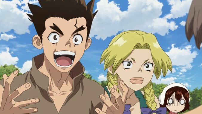 アニメ「Ｄｒ．ＳＴＯＮＥ」ある取引を持ち掛ける羽京（CV：小野賢章）…第7話先行カット＆あらすじ解禁 6枚目