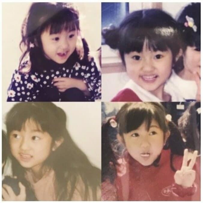 菊地亜美、天使すぎる幼少期の写真公開　母の育児記録に「こっそり泣いた」 2枚目