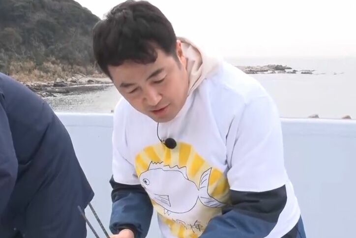 【写真・画像】元料理人の水田、釣った鯛をその場で姿造りに！圧巻の出来栄えに「すごすぎる」「かっこいい」絶賛の声　1枚目