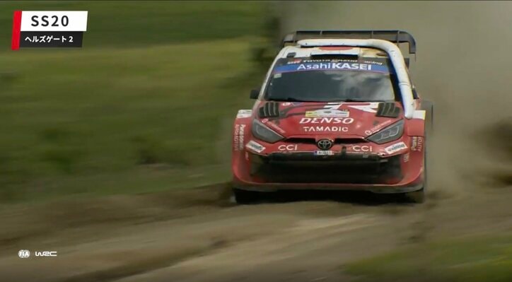 SS20、優勝を懸け最後のステージを疾走する勝田