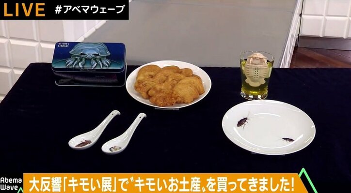 “霊長類最強キモい男子”アンガ・田中も「ヤバい」 キモい生き物が大集結『キモい展』