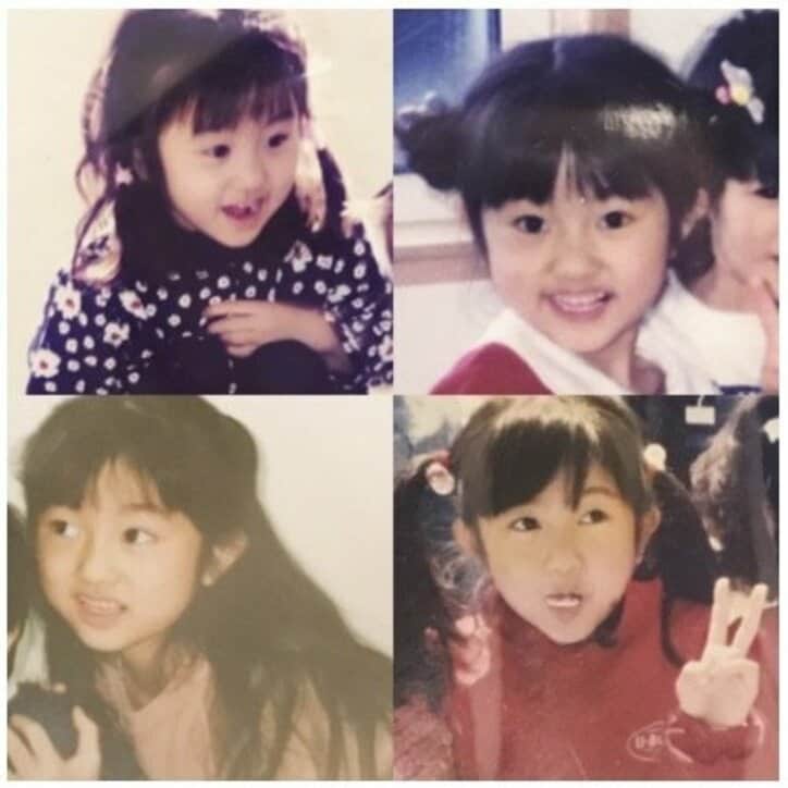 菊地亜美、天使すぎる幼少期の写真公開　母の育児記録に「こっそり泣いた」