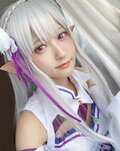 「2次元感がスゴイ！」コスプレイヤー・猫田あしゅ、「リゼロ」エミリアのコスプレでファンを魅了