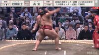 【映像】ファンが「優勝ある」と期待した高安の危なげない相撲