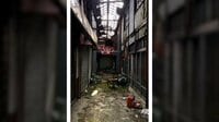【映像】まるで廃墟のような商店街を歩く