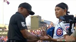 今永昇太に「ハッハッハ」現地実況“笑劇”の珍シーン 「手を洗うように言われた」きょとんとする“様子”を中継がイジる