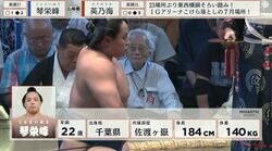 新入幕イケメン力士、美しすぎる四股に館内ざわめき 「四股だけでお金が取れる」放送席も感嘆