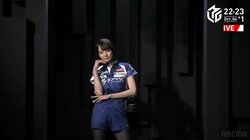 スタイル抜群“ランウェイ入場”にファンも興奮！モデル雀士・岡田紗佳の歩きっぷりに視聴者歓喜「スタイル良すぎ」「はい優勝」／麻雀・Mリーグ