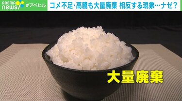 国民1人が毎日おにぎりを1つ捨てている？コメ不足・価格高騰でも減ら 