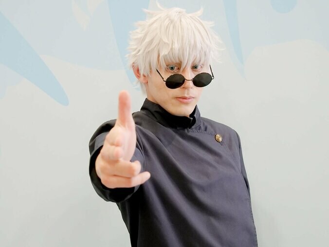【写真・画像】『呪術廻戦』五条悟コスプレ画像　3枚目
