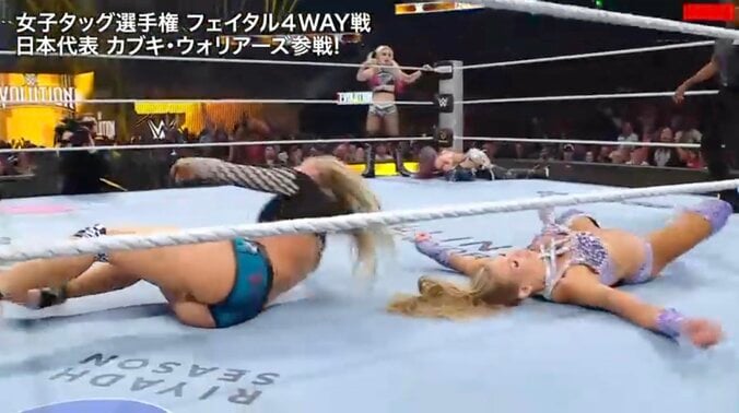 驚愕の“空中一回転落下”フィニッシュ