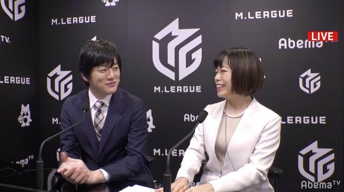 渋谷ABEMAS、ファイナル進出へ青信号　解説・内川プロは「下位チームは非常に厳しい」／麻雀・大和証券Mリーグ 2枚目