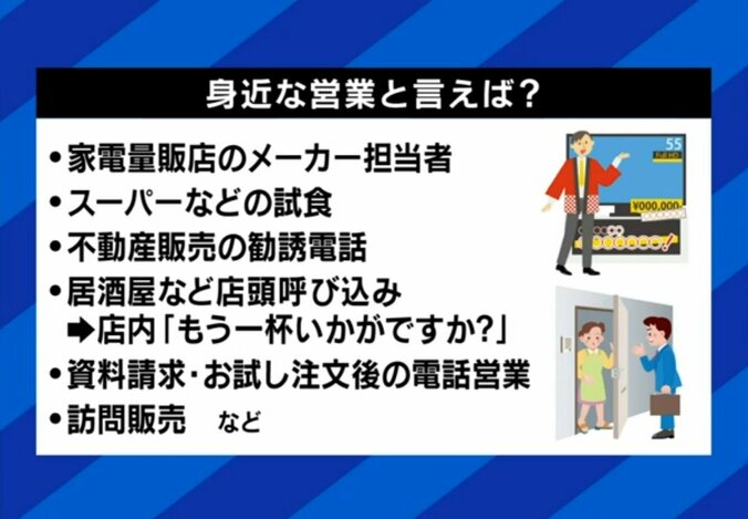 身近な営業といえば