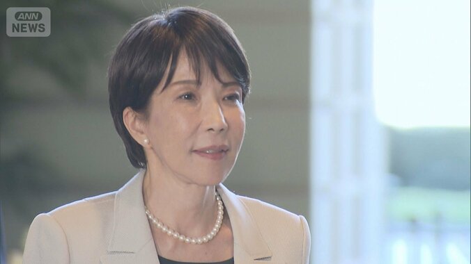 10/9 官邸に入る高市総理大臣