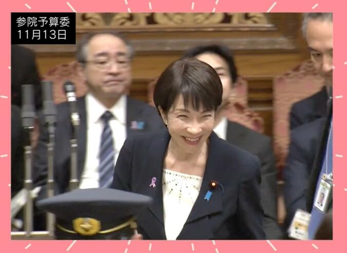 高市総理、国会での立ち振る舞い