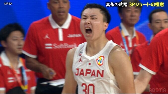 嘘だろ…？ 脅威の“34本連続の3Pシュート成功”富永啓生が“ゾーンの秘密”を独占告白！「ディフェンスが見えなくなる」【バスケ男子日本代表】 3枚目