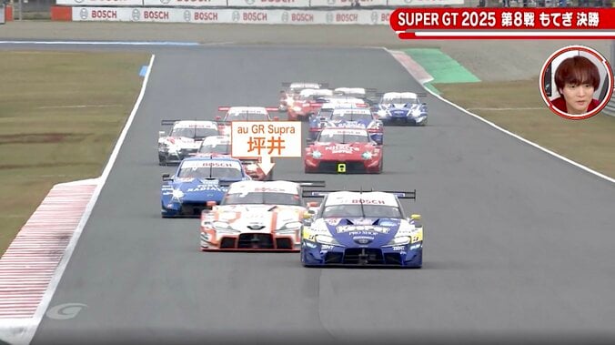 【写真・画像】勝利の女神も唖然「ここが彼らの武器」 auスープラの“大胆な仕掛け”に反響、引退レースの名手も「焦りだす」圧巻のスタートダッシュ　1枚目