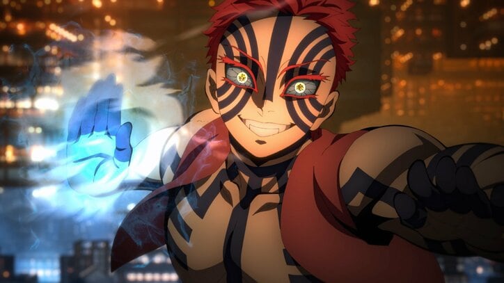 アニメ『劇場版「鬼滅の刃」無限城編 第一章 猗窩座再来』決戦CM1場面カット　猗窩座