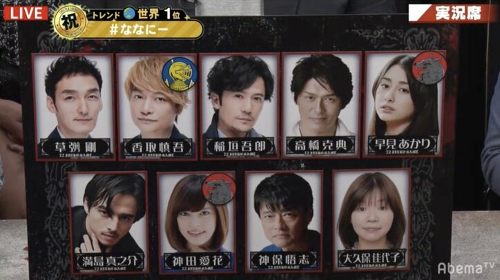 「ななにー人狼」稲垣吾郎＆高橋克典の追い詰めに「ドラマ相棒のようなすごいコンビネーションだった」