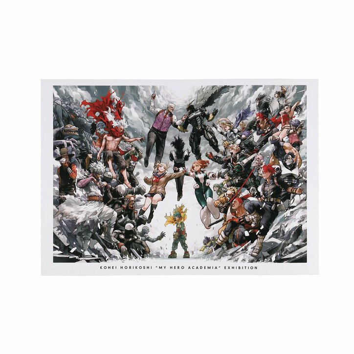【写真・画像】『ヒロアカ』10年の軌跡と制作の裏側を体感!「堀越耕平『僕のヒーローアカデミア』原画展」開催 11枚目