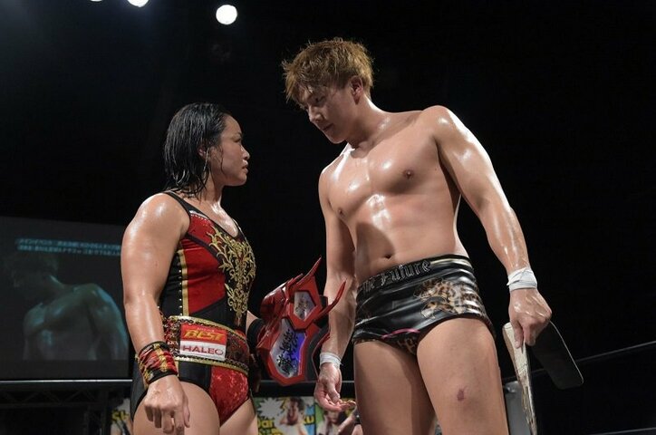 「まだ里村明衣子、お前の首を取ってない」 男と女の全力真っ向勝負!センダイガールズ対ALL OUTが開戦!