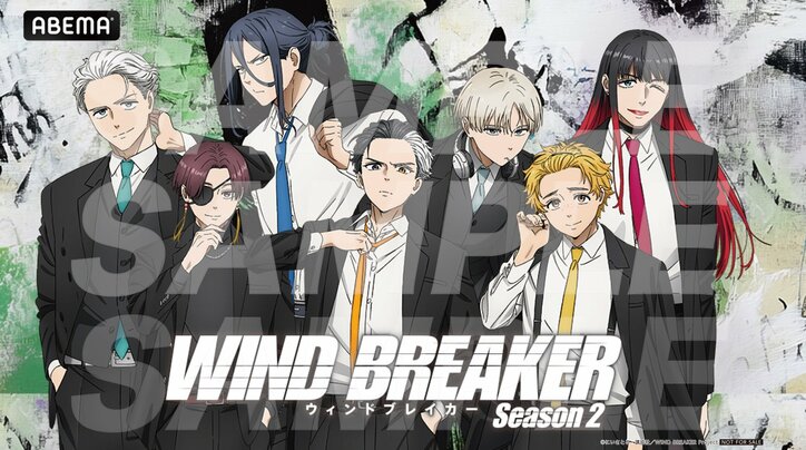 【写真・画像】『WIND BREAKER』渋谷でリアル捜索イベント開催！アニメ全25話一挙放送も決定　2枚目