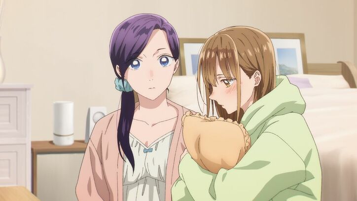 アニメ『アオのハコ』守屋花恋、場面カット1