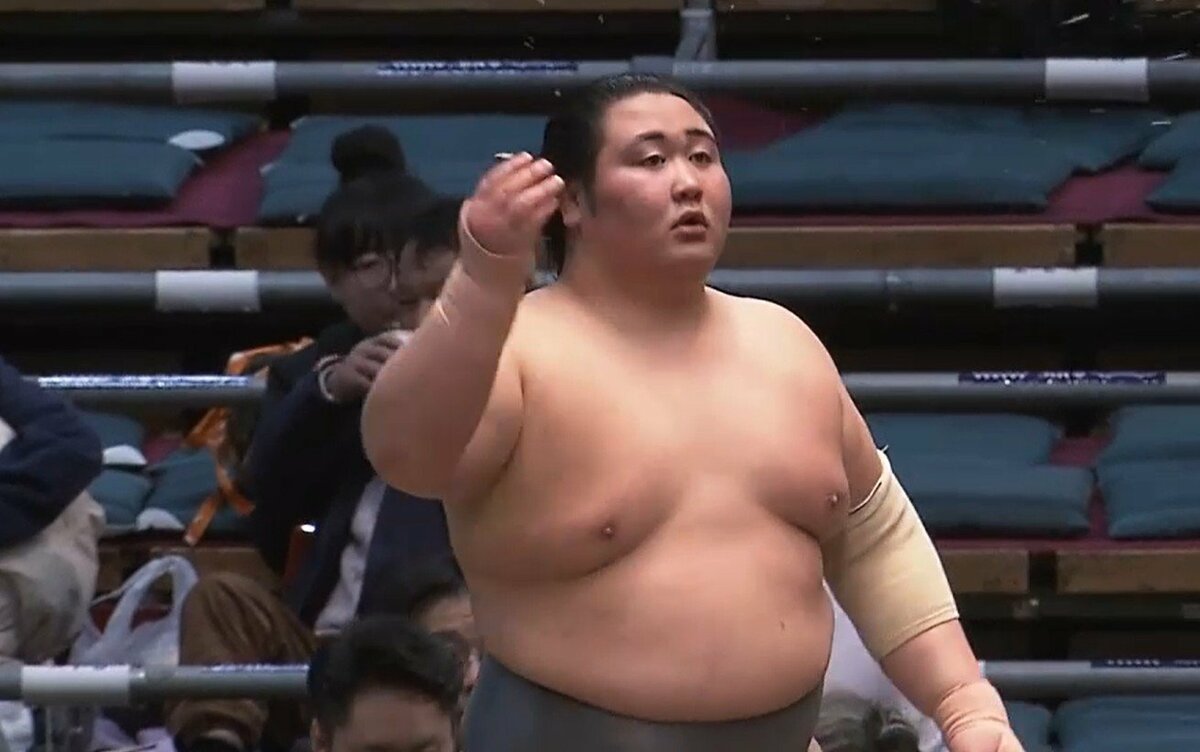 大相撲で“本人に激似”化粧まわし「こういうカラクリ人形ありそう