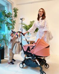 押切もえ『息子の時から使っているベビーカー』