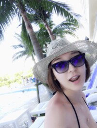 加護亜依、セクシーなビキニ姿を公開「2児の母とは思えない！」と反響