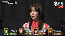 「ん？違った…？」美人雀士が点数申告でフリーズ 直後のお詫びポーズがめちゃカワな緊急事態「可愛いから許す」／麻雀・Mリーグ