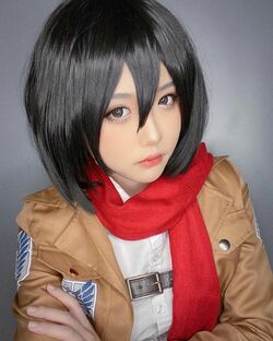 タイ人コスプレイヤー・Anongが「進撃の巨人」ミカサのコスプレを披露！秀逸なクオリティに称賛相次ぐ
