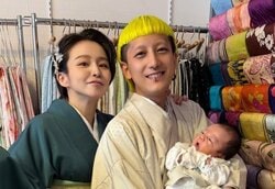 【独占密着】misonoが第1子男の子を出産 41歳初産、夫の精巣がん、不妊治療経て帝王切開で3326g