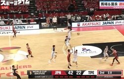 ウソでしょ…！？ 天才シューター・富永啓生、目を疑う“衝撃の3秒”「本当に美しい」「もう漫画やん」3Pラインの約1m後方から“ミラクルショット”炸裂