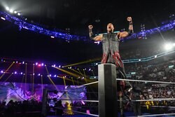 ヤンキース・ジャッジが“意外なスーパースター”と異色共演！ 超ヘビー級と並んでも遜色ないガタイに「簡単に投げられそう」ファン驚愕