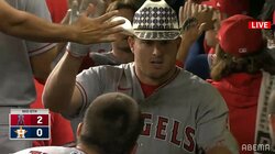 MVP男・トラウト、大谷翔平の眼の前で5試合連続の33号！約131メートルの衝撃弾に騒然「これがMVPか」「なにこのOPSマシーン」