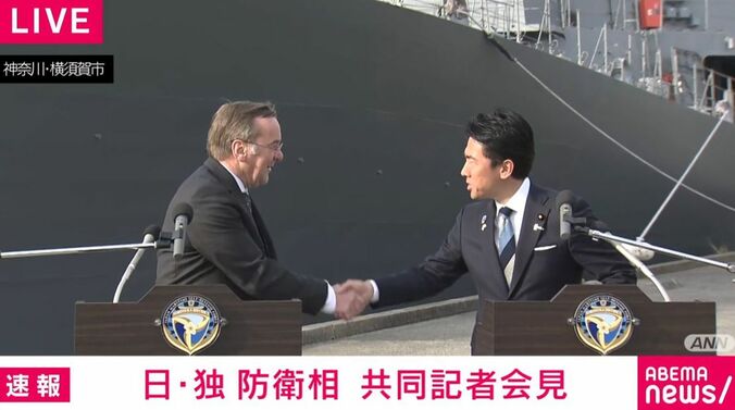 小泉防衛大臣とドイツのピストリウス国防大臣