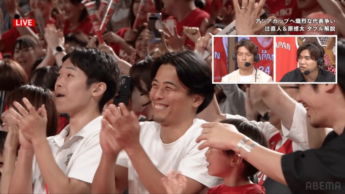 「保護者みたいに見守ってる」富樫勇樹、後輩の活躍に満面の笑み！「先輩にドヤる金近」「めちゃくちゃ胸熱」ファン注目【バスケ男子日本代表】 2枚目