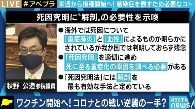 コロナ関連死者の解剖による“死因”究明を 法医学者「亡くなった方から得た知識を生きていく方に還元したい」 2枚目