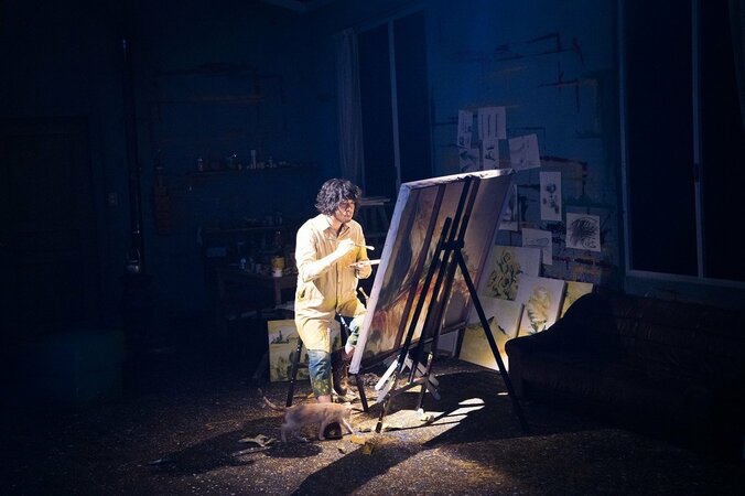 峯田和伸、沢尻エリカ主演作で画家のゴッホ役を熱演　ライブMCが劇中のセリフに 4枚目