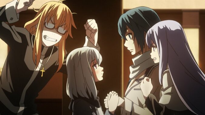 諏訪原市で起こる連続殺人事件、ギロチンの悪夢…TVアニメ『Dies irae』第2話先行カット公開 5枚目