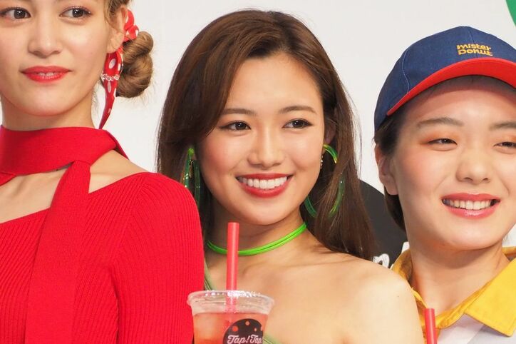 E-girls佐藤晴美、楓、坂東希、山口乃々華 デート妄想にはしゃぐ「タピオカに付き合ってくれる彼氏ってちょっとイイ」