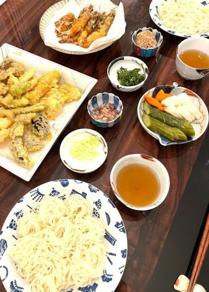  藤あや子、暑い日に最高な夕食のメニューを紹介「豪華」「美味しそう」の声 