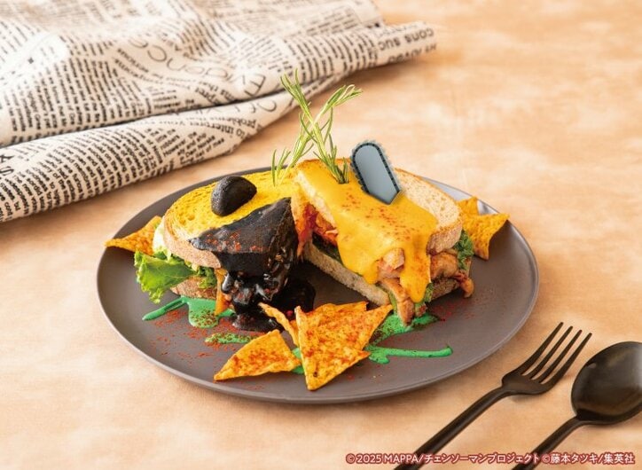 [照片/圖片] 劇場版《鏈鋸人 蕾潔篇》公開紀念咖啡廳將於東名阪舉辦！9月起在東京和大阪，10月起在愛知期間限定開放 5